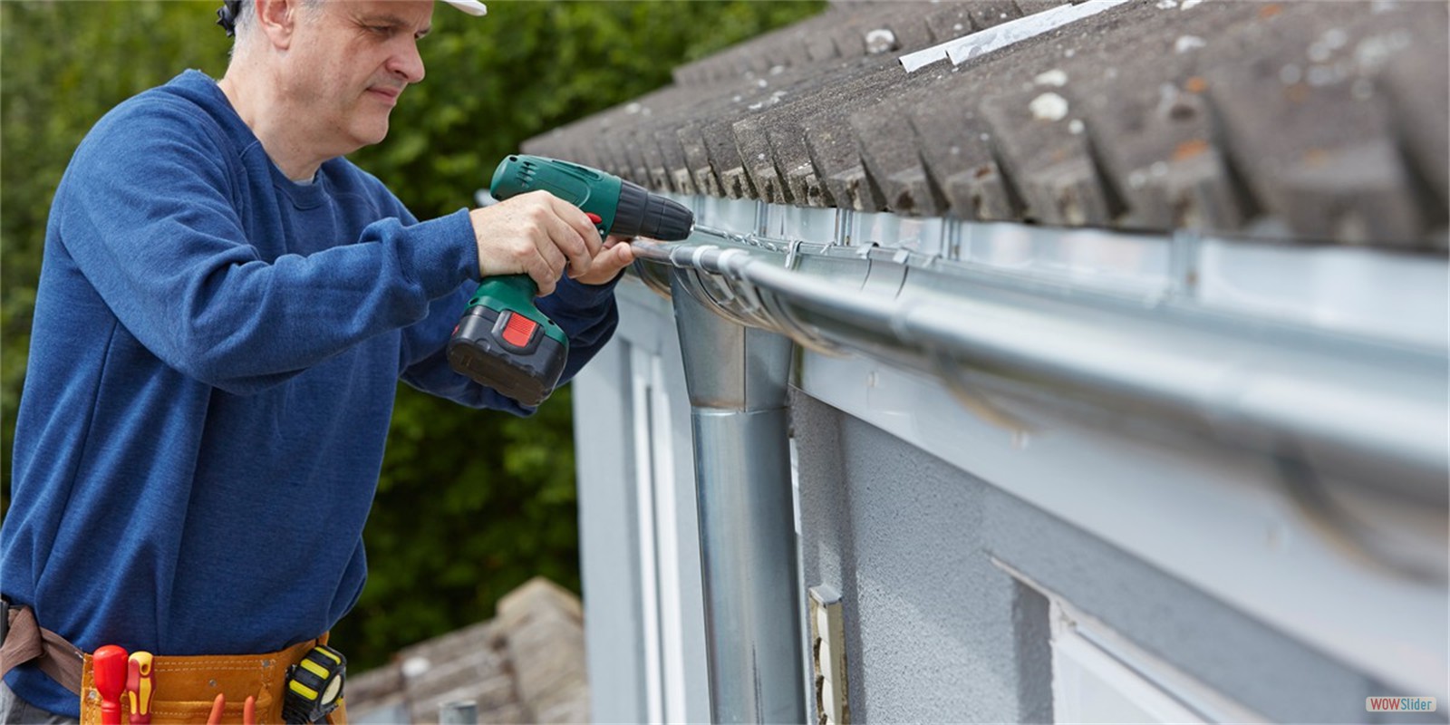 GUTTERS AND EXTERIOR WORK